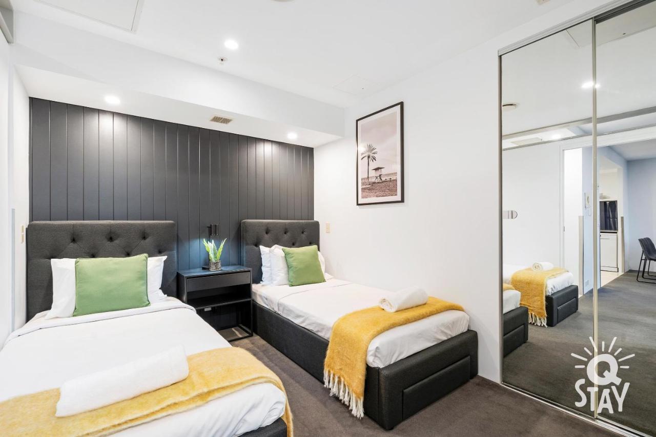 Kids Stay Free In Hinterland View 1 Bedroom Spa Apartment At Circle On Cavill - Q Stay โกลด์โคสต์ ภายนอก รูปภาพ