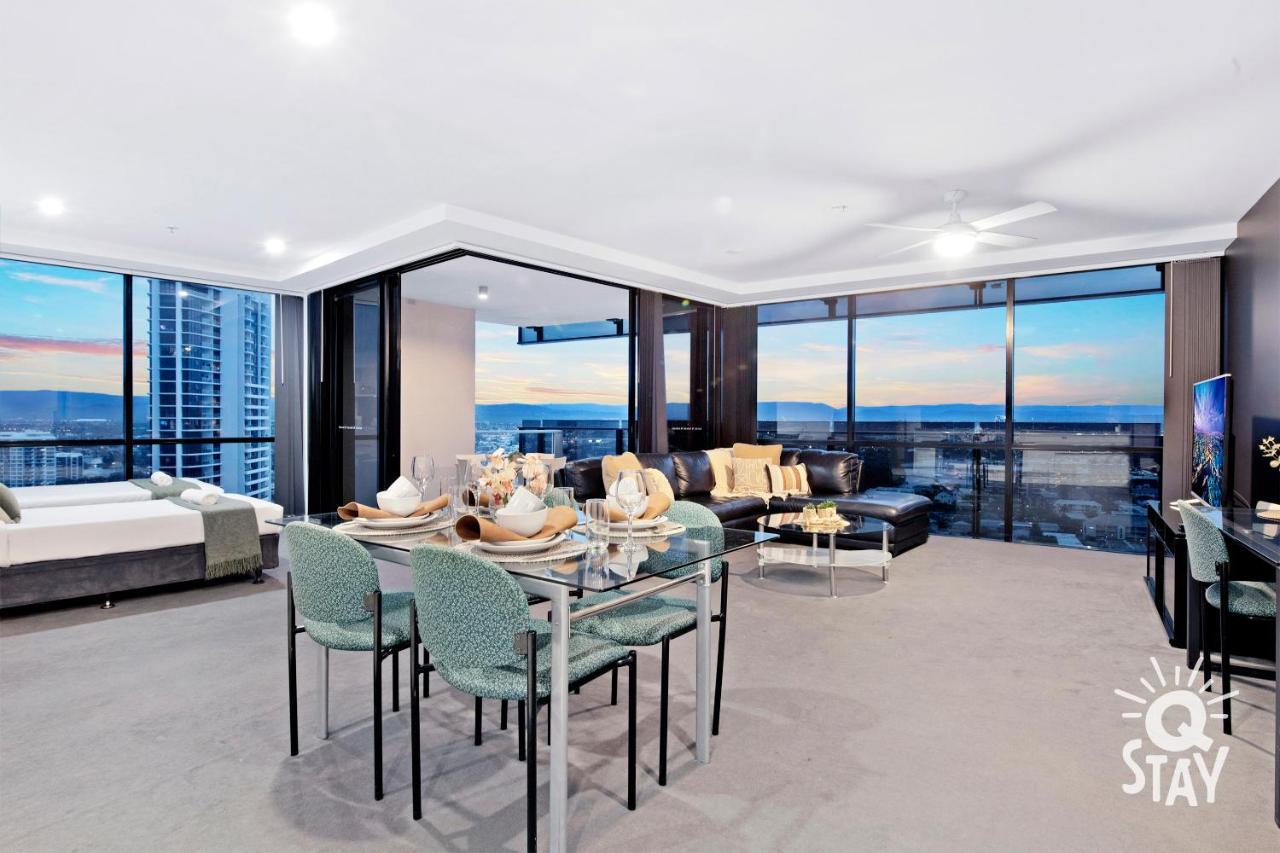 Kids Stay Free In Hinterland View 1 Bedroom Spa Apartment At Circle On Cavill - Q Stay โกลด์โคสต์ ภายนอก รูปภาพ